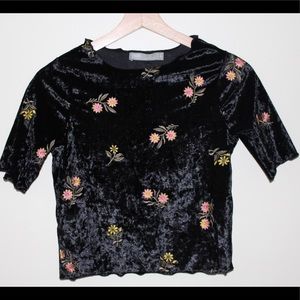 Flower Crop Top